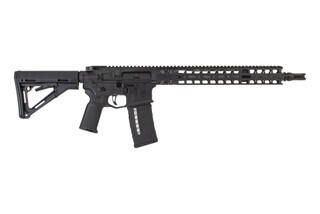 Radian Weapons 16 inch AR 15 Model 1 with black Finish has a Magpul pistol grip and 6 position stock